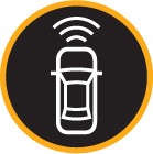 Collision warning icon